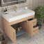 Ensemble de meuble-lavabo simple mural 35,4 "-98420033