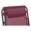 Chaise inclinable zéro gravité avec coussin-1094632635