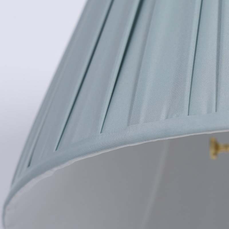 Ceramic Table Lamp, Bleu