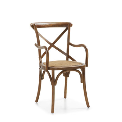 Brentwood 46cm H Solid Wood Armchair