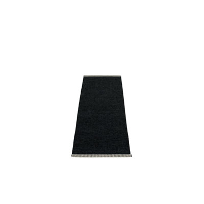 Rug MONO Black 2 x 2.75 ft