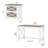 Huckins 3 Piece Writing Desk Office Set-538113563