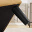 Fauteuil d'appoint moderne en velours avec repose-pieds et fauteuil demi-tonneau pour le salon, la chambre à coucher-349463704