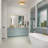 3-Light Modern Clear Glam Glass Flush Mount
