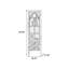 Vitrines en bois massif Burlywood