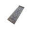 Tapis de couloir bleu marine / brun en laine noué à la main 2 pi 7 po x 12 pi 2 po Grigori