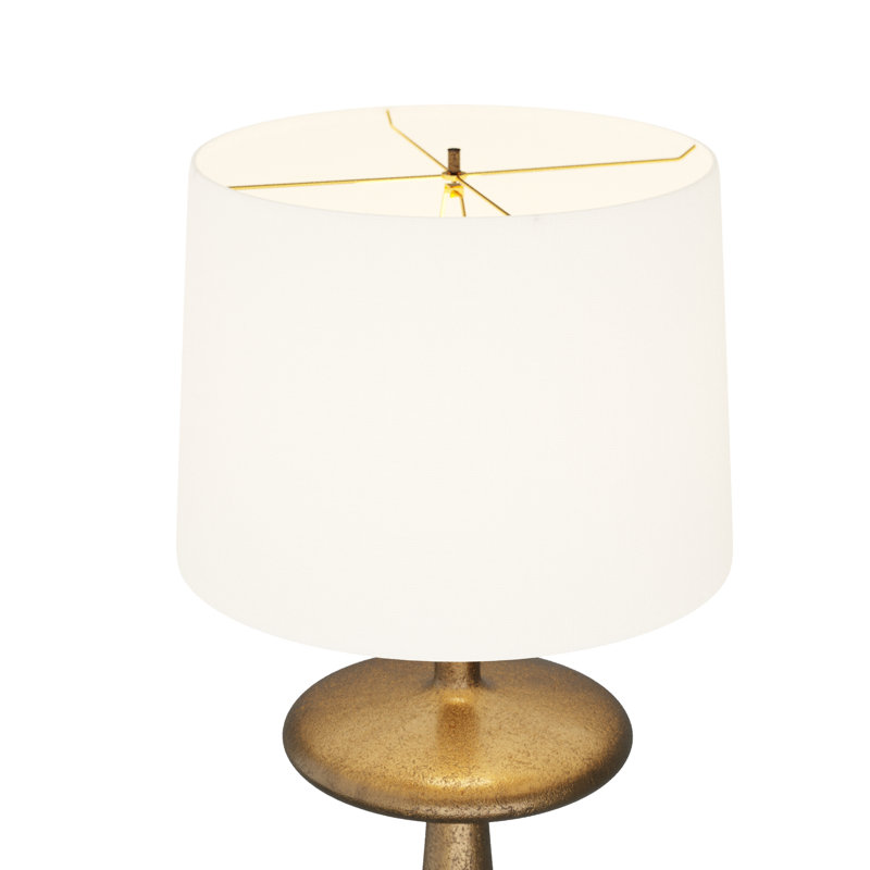 Putney Floor Lamp, Antique Brass