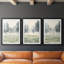 LANDSCAPES Series LXIV - Impression encadrée sur mesure de qualité supérieure - 3 pièces-267563772-267563775