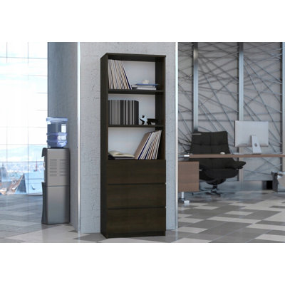 Bibica 180.00cm H x 63cm W Standard Bookcase