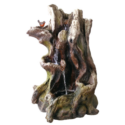 Haversham Easy Fountain Willow Spills with Lights Mains Plugin Powered Water Feature