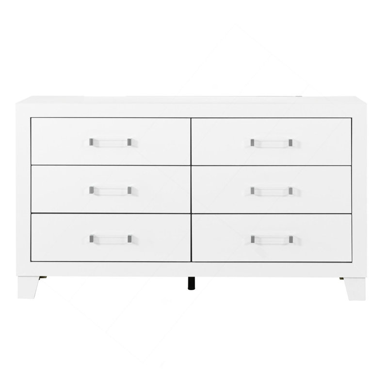 Commode à 6 tiroirs minimaliste Scandi