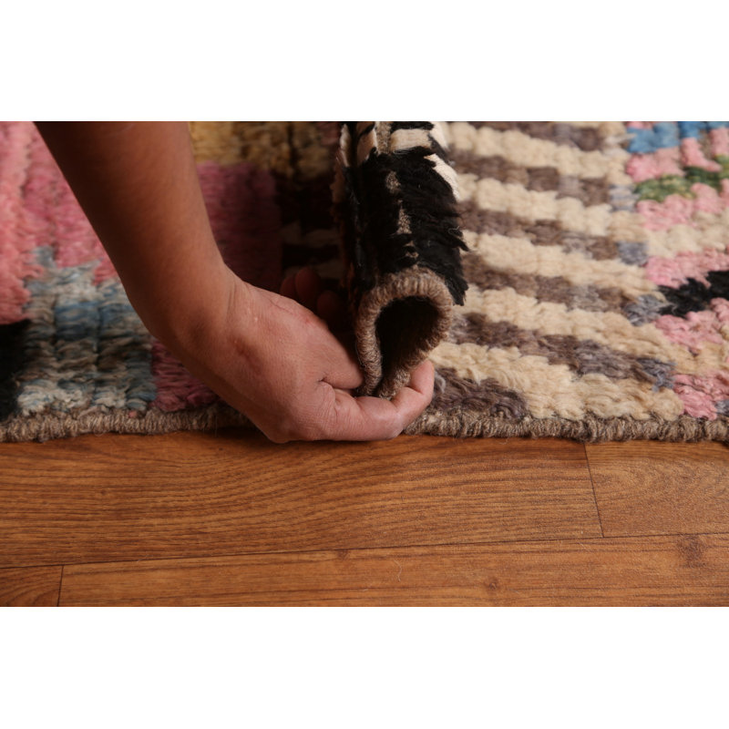 One-of-a-Kind 6'8" X 9'11" New Age Wool Area Rug in