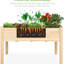 Lit de jardin en bois pour jardin
