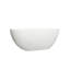 freestanding solid surface soaking bathtub