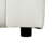 White Microfiber 3-Piece Living Room Sofa Set