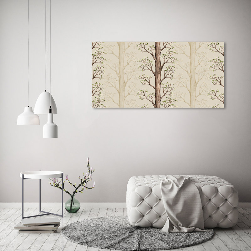 Trees - Wrapped Canvas Print, 60cm H x 120cm W