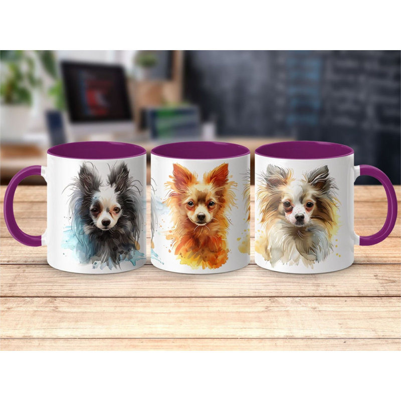 Mug, 2, Purple