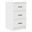 38cm W Manufactured Wood Bedside Table-2066940197