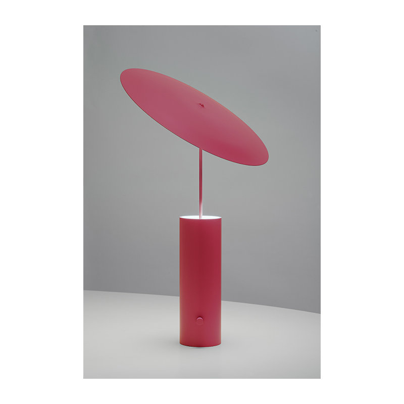 Parasol LED Table Lamp, Red