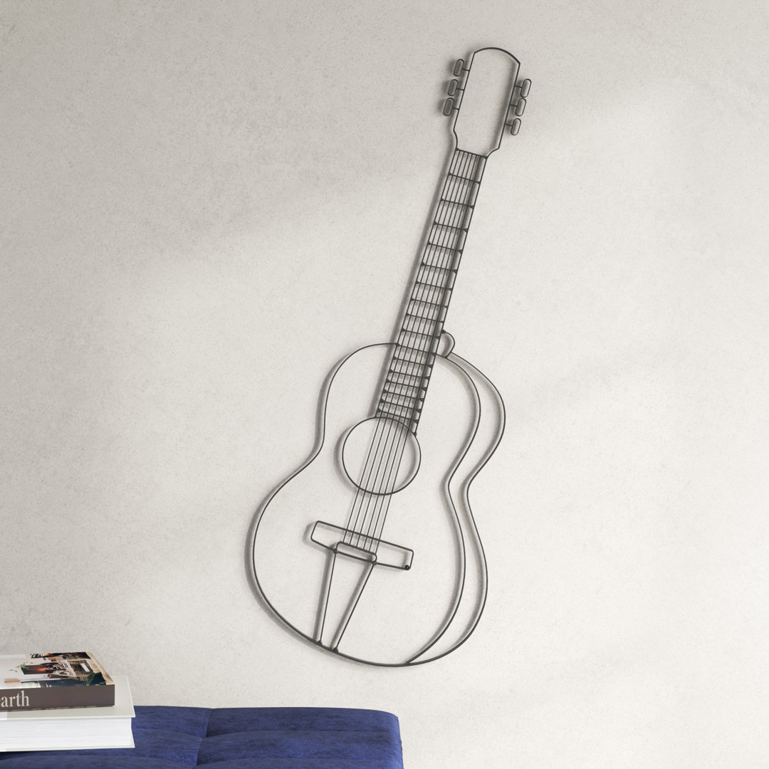 Handmade Modern People Wall Decor on Metal Winston Porter