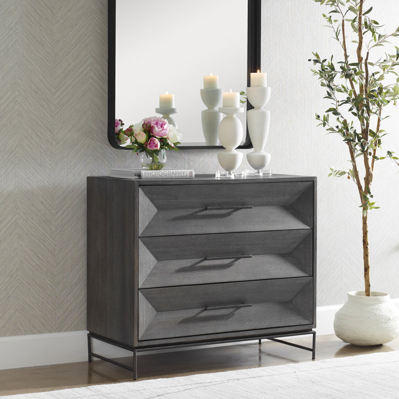 Parez Dark Walnut Accent Chest