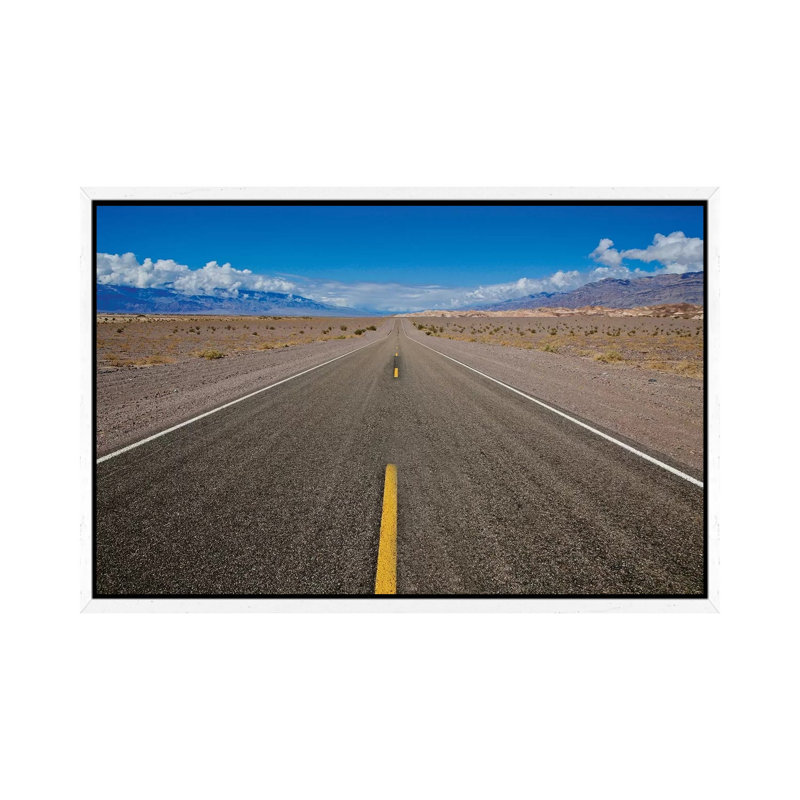 Death Valley Road To Nowhere by Susan Vizvary - Gallery-Wrapped Canvas Giclée on Canvas, 101.6 cm H x 66.04 cm W
