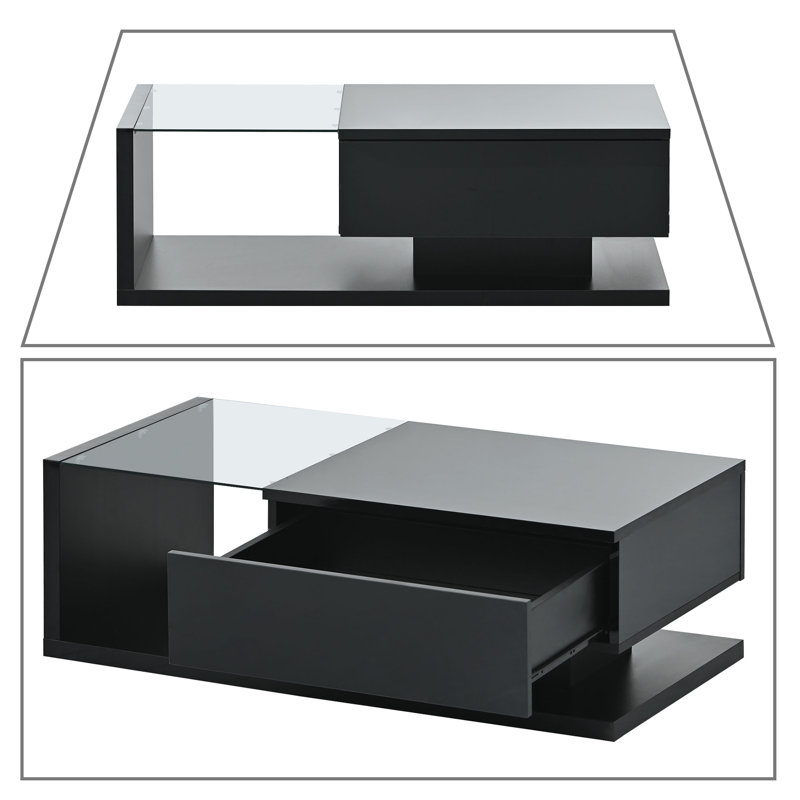 Ludis Coffee Table, Black