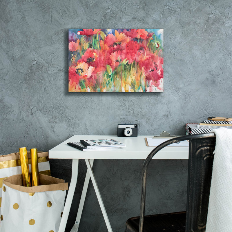 Art mural sur toile Winston Porter «Color Craze» par Annelein Beukenkamp, H 12 po x l 18 po x P 0,75 po