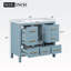 Meuble-lavabo 36 po avec lavabo en résine-12621955