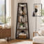 Étagère d'angle de 178 cm (70 po), tablette de rangement d'angle à 5 niveaux avec bibliothèque d'échelle-626318532