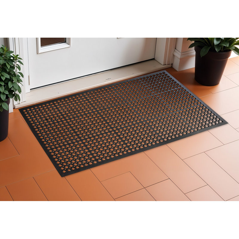 Paillasson en caoutchouc 36 po x 36 po