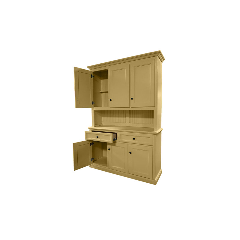Modern Dining Hutch and Buffet, Cupola Yellow