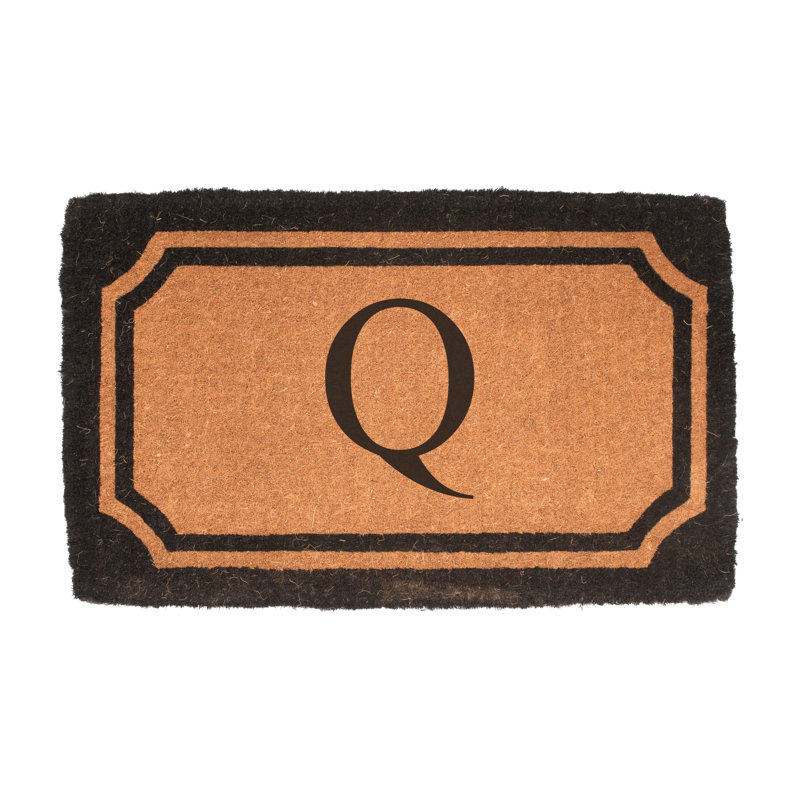 Tapis d'extérieur Balmer Wilkinson, Q, Rectangle 2 pi x 3 pi 3 po