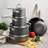 Hard Anodize 10 Pc Coockware Set