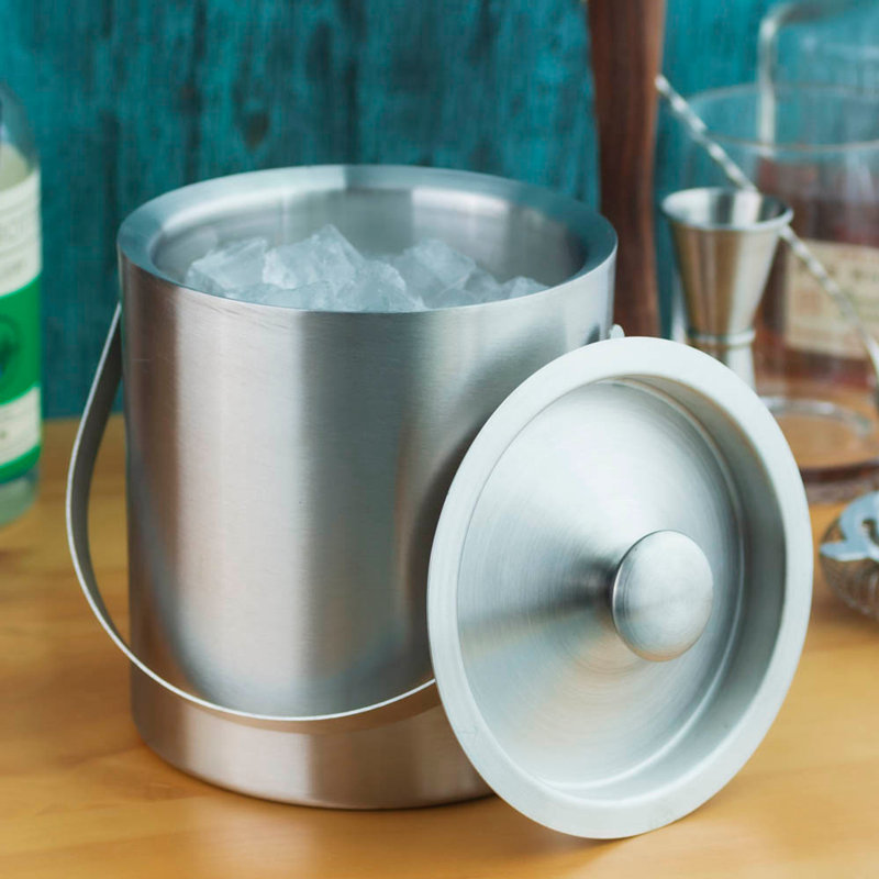 Seau à glace en acier inoxydable Siriano (18/8)