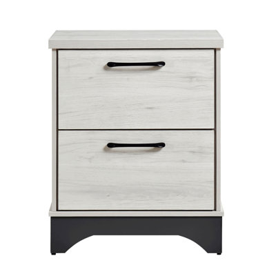 2-Drawer Nightstand For Bedroom