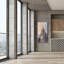 «Skyscraper Heights 1» par Ethan Harper, art mural sur toile-1089743991