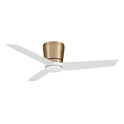 Pure 48" LED Flush Mount Ceiling Fan
