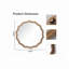 Miroir mural rond 23,62 pouces
