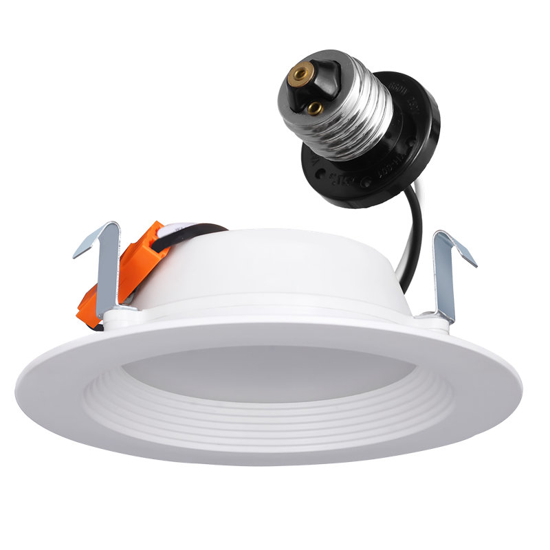 4'' LED Baffle Recessed Trim