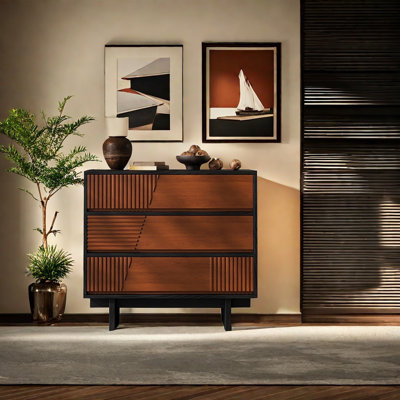 American Style Retro Simple Accent Cabinet
