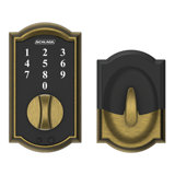 Schlage Touch Keyless Touchscreen Deadbolt with Camelot Trim