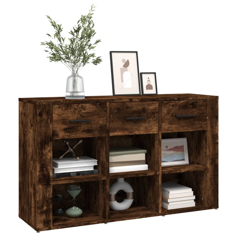 Masey 100 cm W Sideboard, Smoked Oak