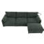  Canapé modulaire en chenille 2 pièces de 96 po en chenille 2 pièces avec repose-pieds et poches-618620138