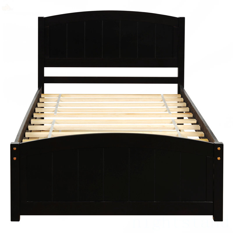 Lit plateforme simple avec lit gigogne