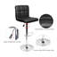 Tabouret pivotant à hauteur réglable Dovas-1324411223