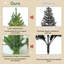 Arbre de Noël épinette pré-éclairé-1816811371