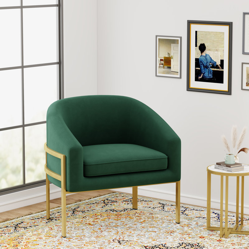 Judith Velvet Accent Chair