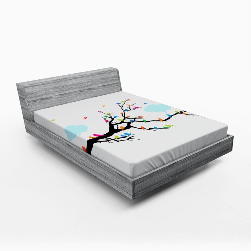 Microfiber Fitted Sheet, Twin Fitted Sheet