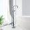 Single-handle Freestanding Tub Faucet With Hand Shower In. Polished Chrome
